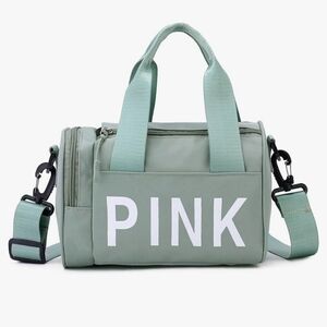 PINK Victoria's Secret Mint Green Travel Bag